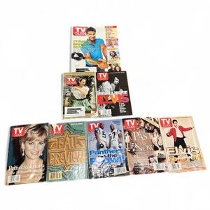 Vintage 97/00s TV Guide Lot